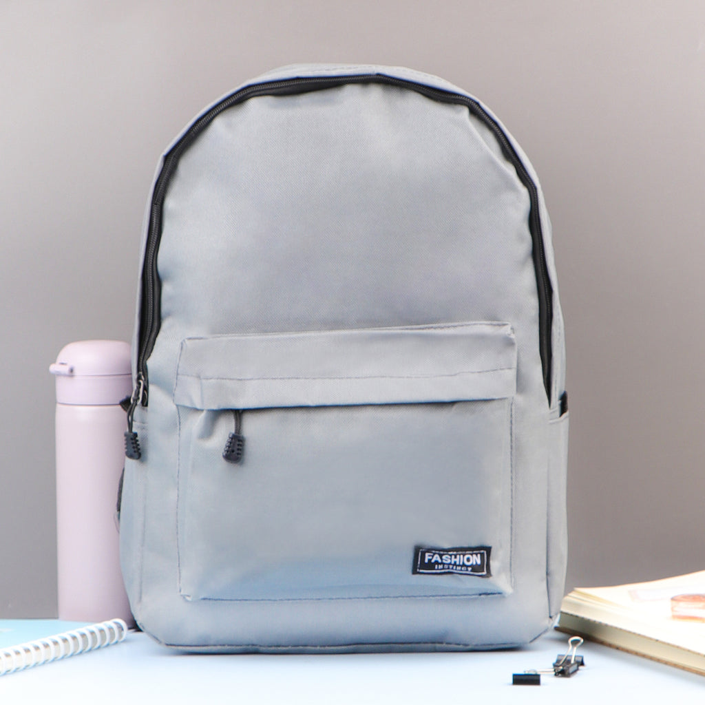 Grey Unisex Bag for College University