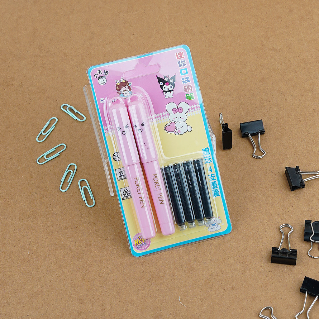 Pocket Size Ink Pen Set