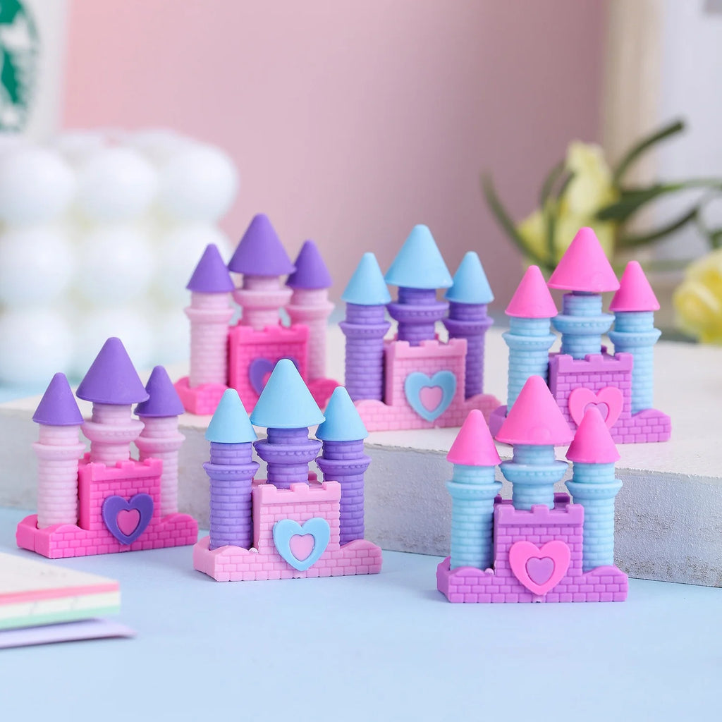 Cute Princess Castle Eraser