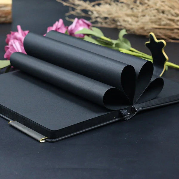 Star River Black Paged Journal