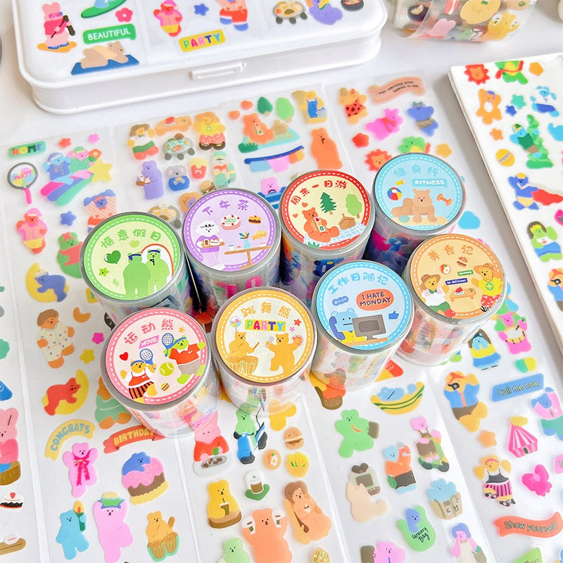 Cute harry potter bear washi tape