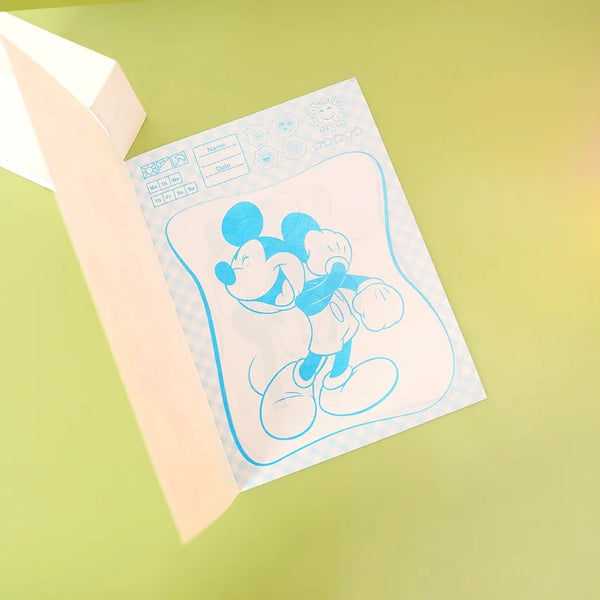 3D Coloring Drawing and Sticker Book - Mickey and Minnie