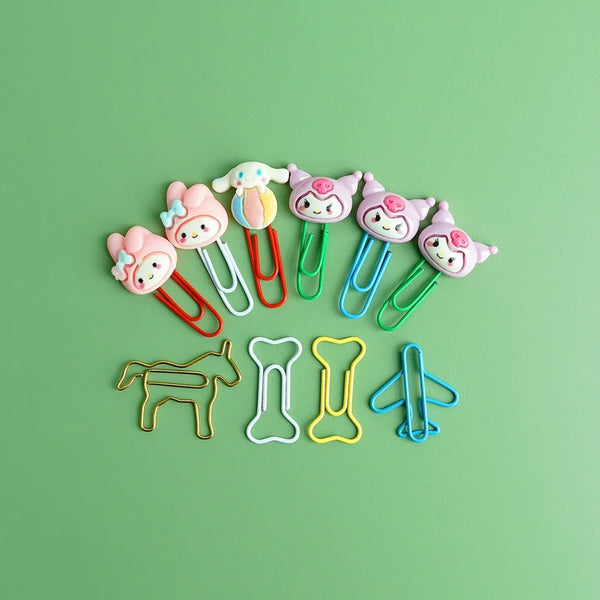 3D Sanrio Paper Clip Pack