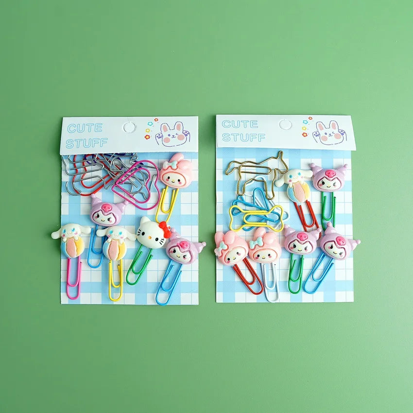 3D Sanrio Paper Clip Pack