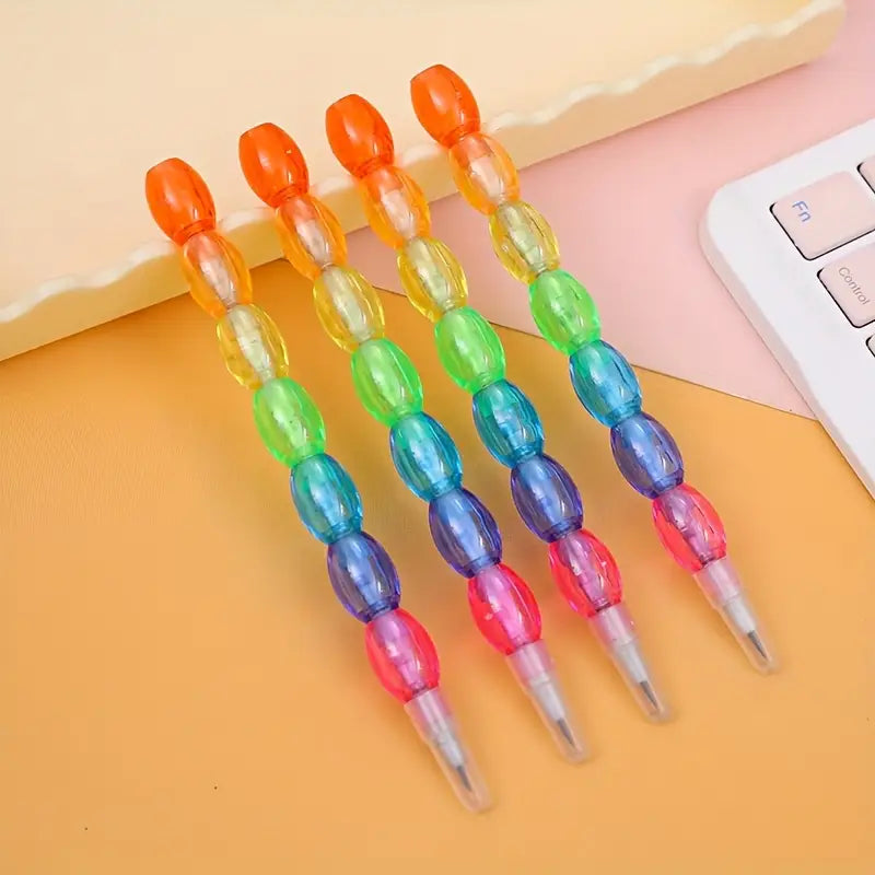 4pcs Colorful Plastic Pencil