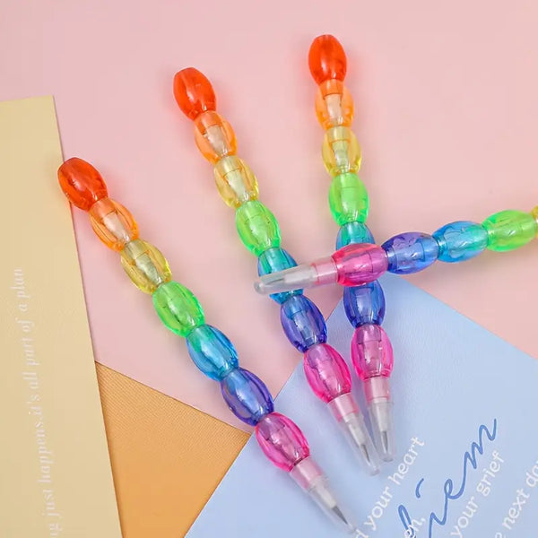 4pcs Colorful Plastic Pencil