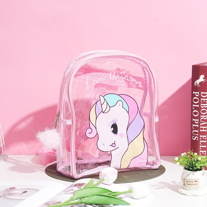 Unicorn best sale transparent bag