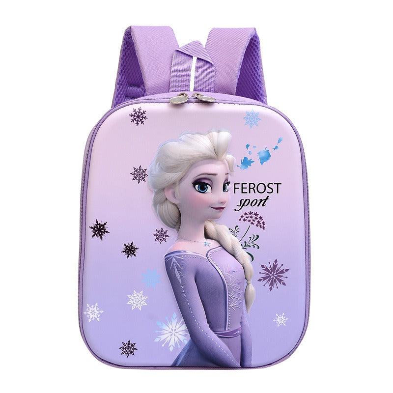 Frozon Unicorn Kids Girls Cartoon Backpack Rucksack Students School Bag  With Pen Bag