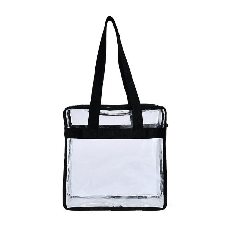 Trendy Transparent PVC Tote Bag – thepaperworm