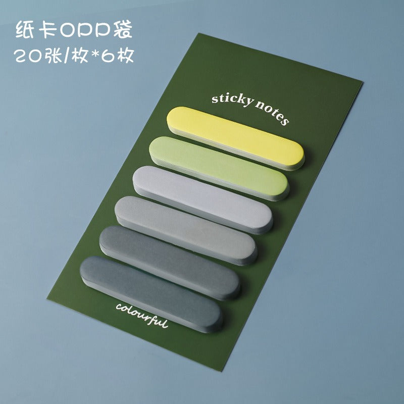 Small Strip Mark Paper Sticky Note Tabs