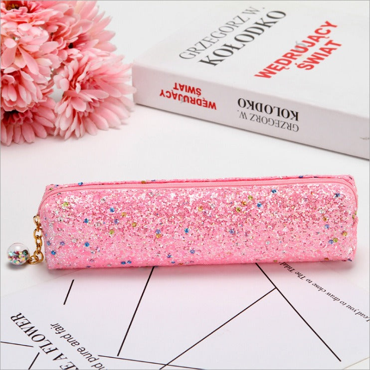 Sequins Diamond Pencil Case and Pouch