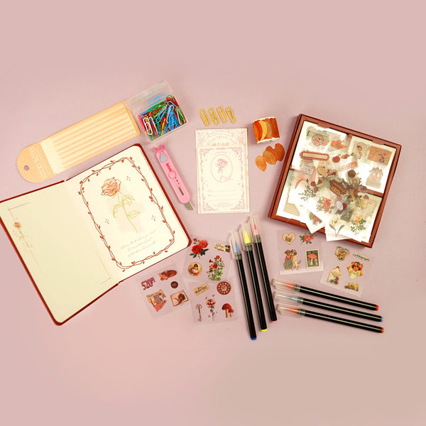 Rose Poetry Journaling Deal Kit