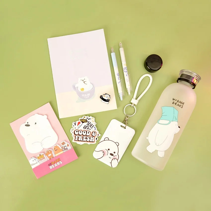 We Bare Bear Stationery Bundle - Ice Bear