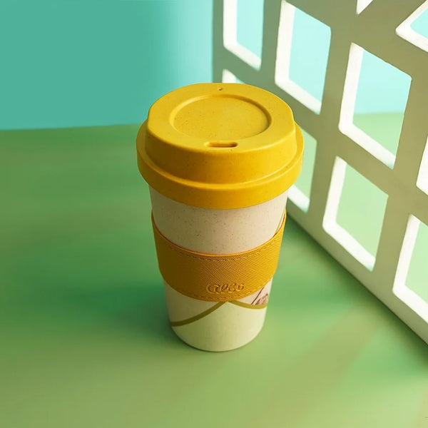 Bamboo Fiber Portable Tea and Coffee Cup - Good Day