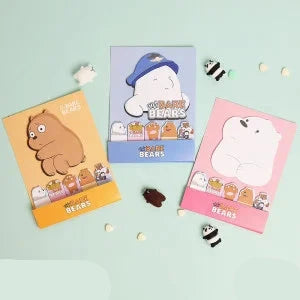 Bare Bears Sticky Note Strips and Tabs