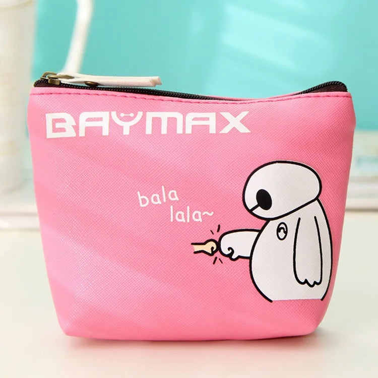 Baymax Mini PU Leather Coin Pouch