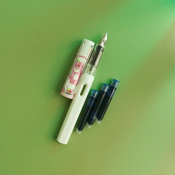 Cute Kawaii Cartoon Fountain Ink Pen