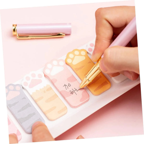 Cat Paw Sticky Note Strips n Tabs