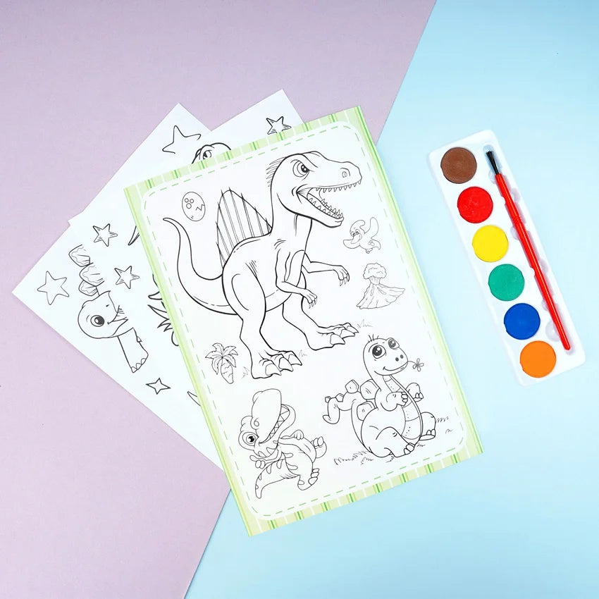 Kids Water Coloring Book