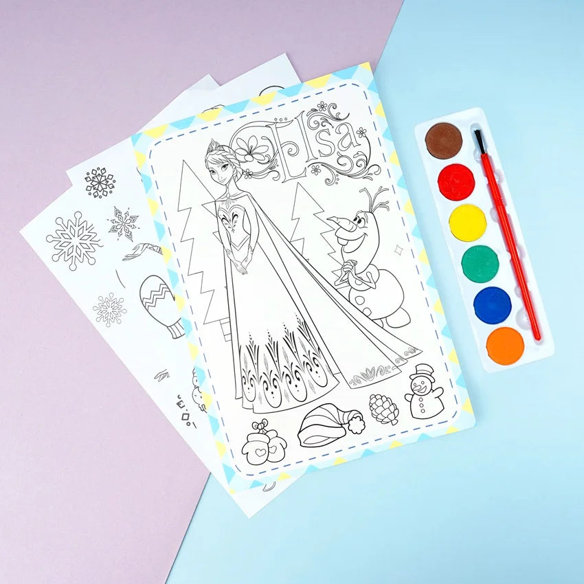 Kids Water Coloring Book