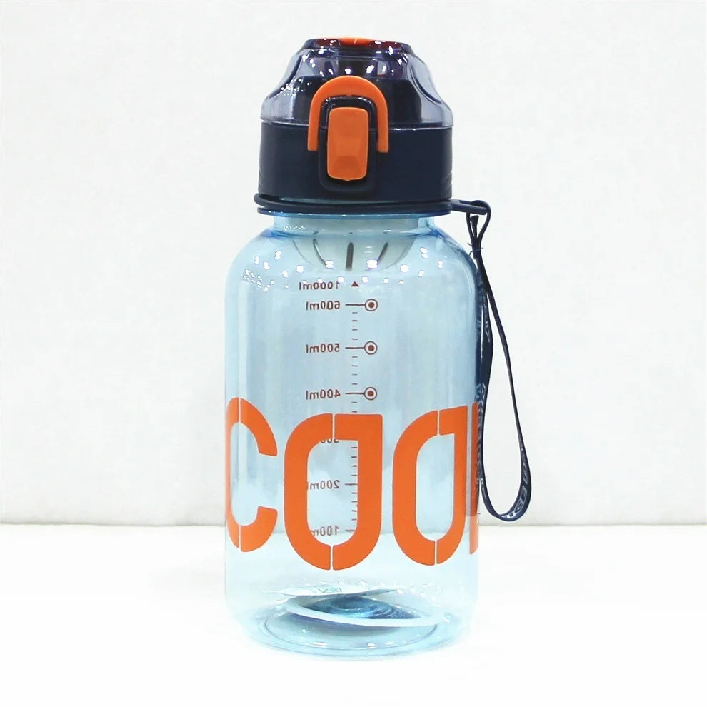 Cool Transparent Water Bottle And Sipper