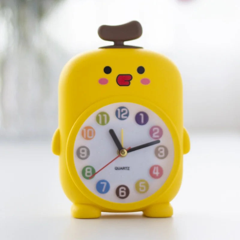 Creative Cartoon Table Clock with Alarm