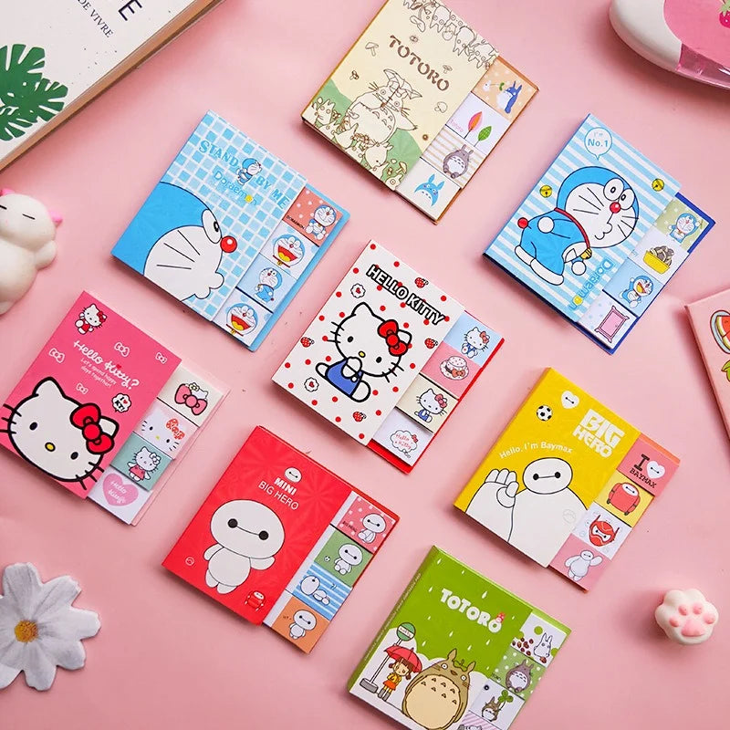 Creative Cute Cartoon Animals and Times Sticky Notes