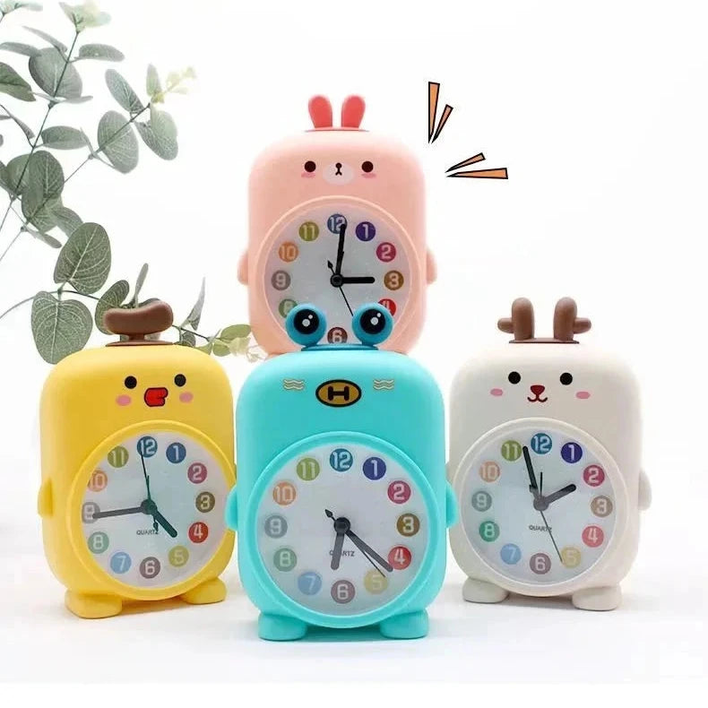 Creative Cartoon Table Clock with Alarm