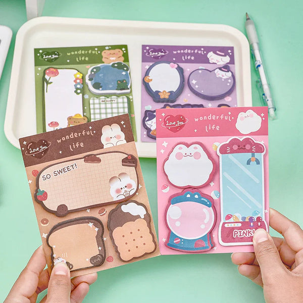 Cute Korean Combination Sticky Note Pack