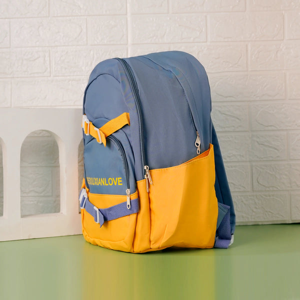 Trendy Two Tone Backpack