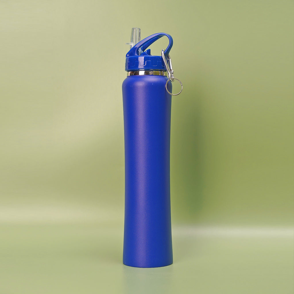 Long Steel Thermos Bottle with Hook