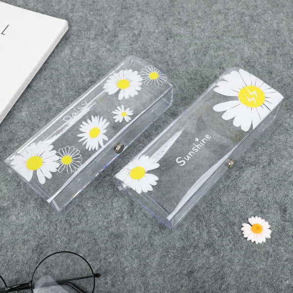 Daisy Transparent Glasses Case