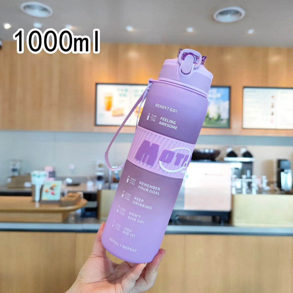 Dream Color Sports Drinking Motivational Quote Water Sipper Bottle