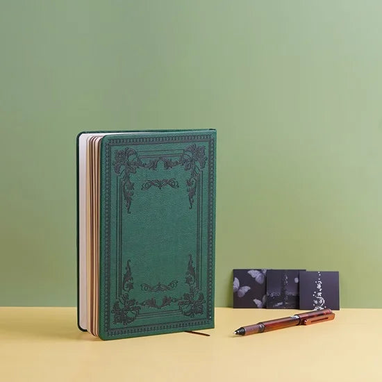 European Vintage Cover Diary Notebook