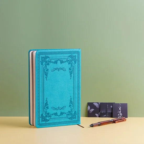 European Vintage Cover Diary Notebook