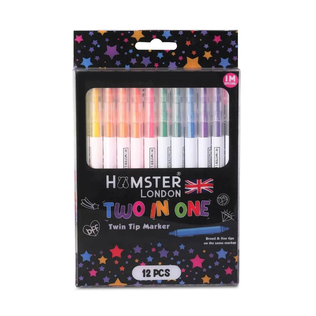 Hamster London Two In One Twin Tip Marker Pack