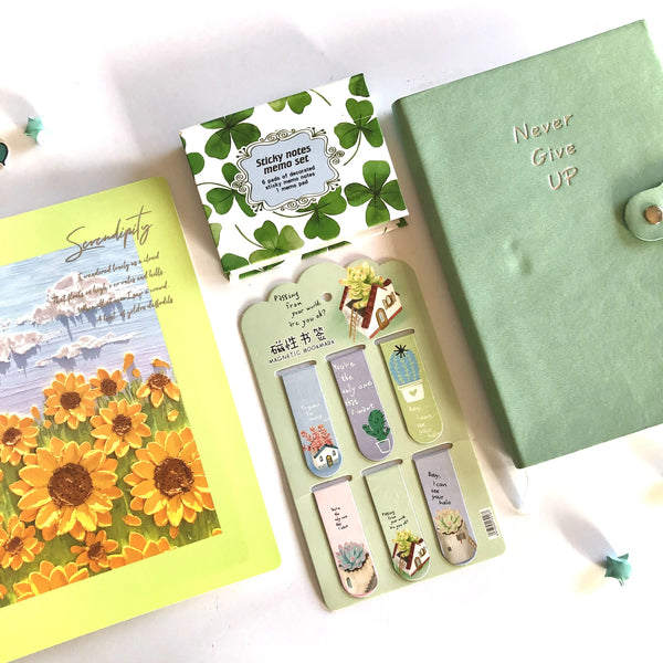 Pistachio Green Binder Stationery Bundle