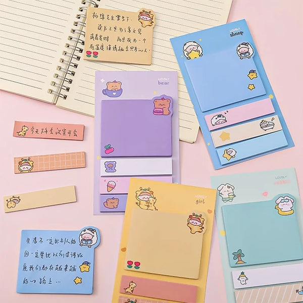 Kawaii Cute Animals Paper Sticky Note