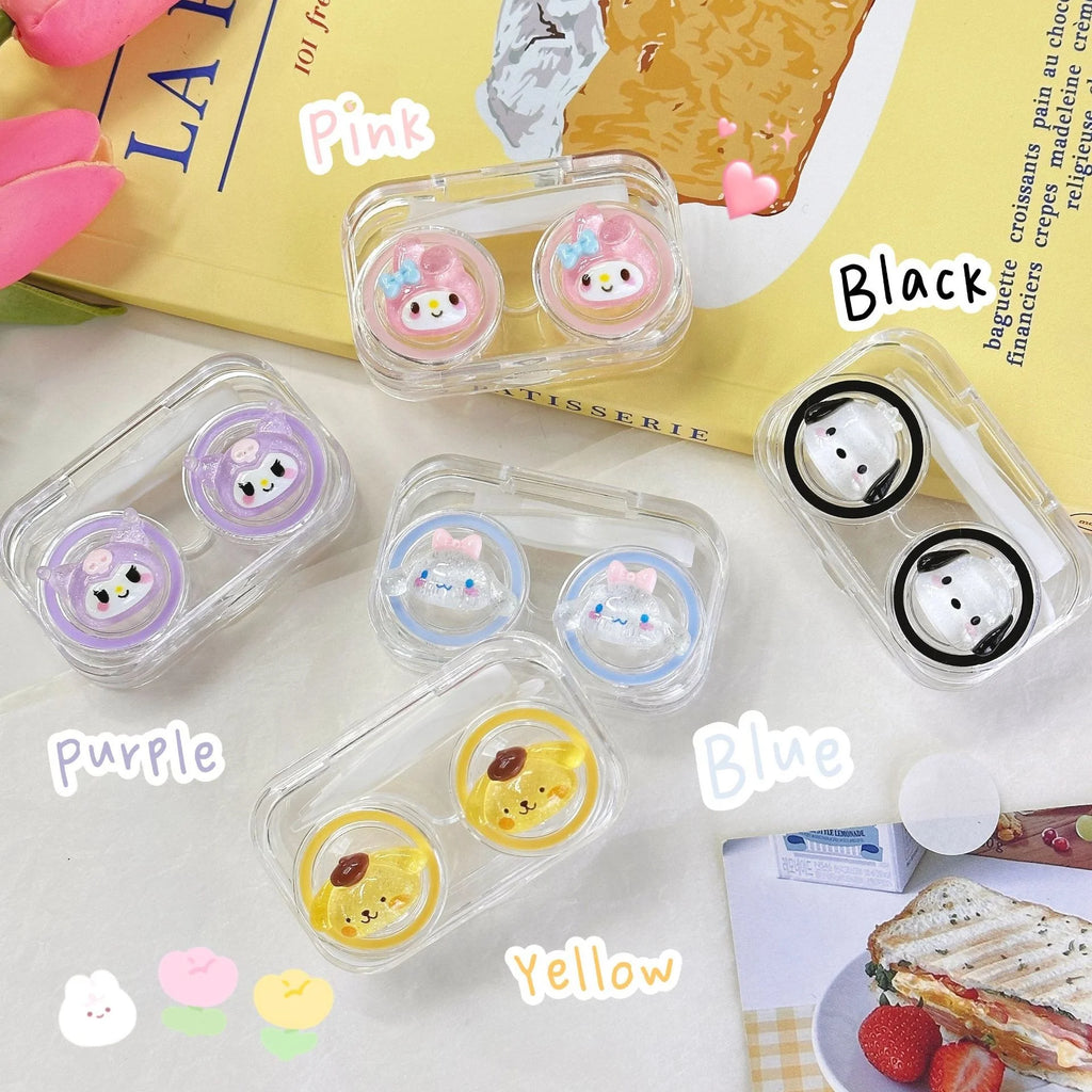 Kawaii Sanrio Kuromi Contact Lens Case