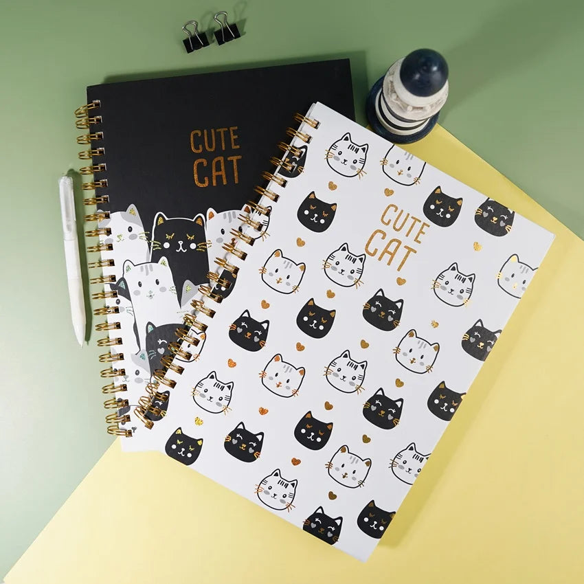 Kitty Lovers Cute Cat Coil Notebook