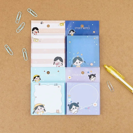 Japanese Girl Sticky Notes