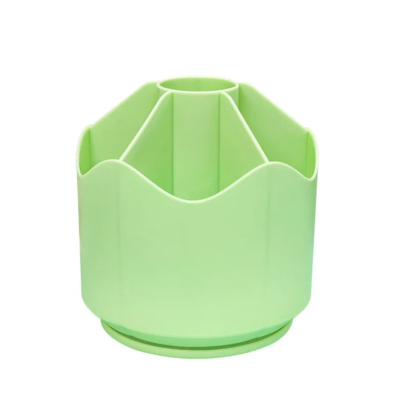 Large Capacity Rotating Pen Holder and Storage Box