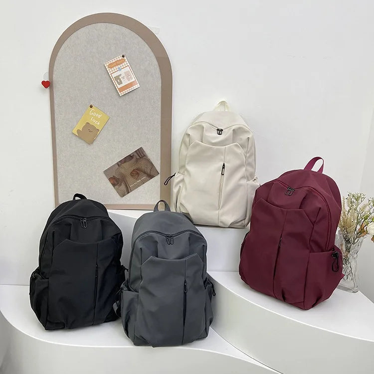 Large Capacity Simple Casual Backpack Bag