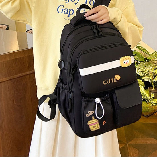 Large Capacity Trendy Korean Style Girls Backpack