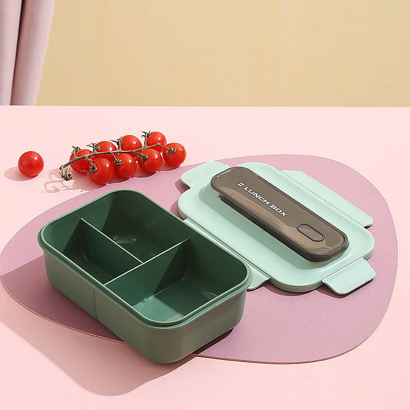 Leakproof Lunch Box with Cutlery Set