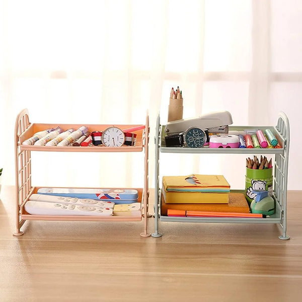 Multifunctional Desktop Stationery Rack and Storage Stand