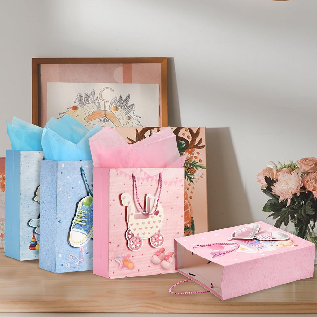 New 3D Born Baby Gift Bag