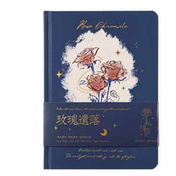 Romantic Rose Theme Soft Leather Notebook And Journal