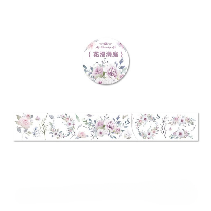 Fdit Washi Stickers Tape Decoration Dream Tape 2 Box Washi Stickers Tape  Hs18 088 Dream Flamingo Versatile Creative Decoration Decals Arts Crafts  Tape