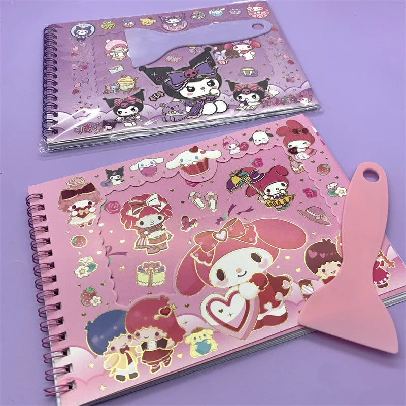 Sanrio A5 Stickers Landscape Scrapbook